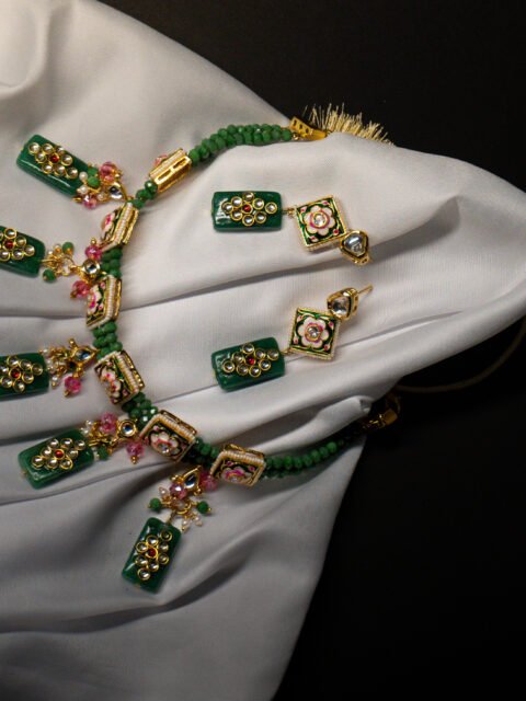 Rajasthani Real Polki Choker Set